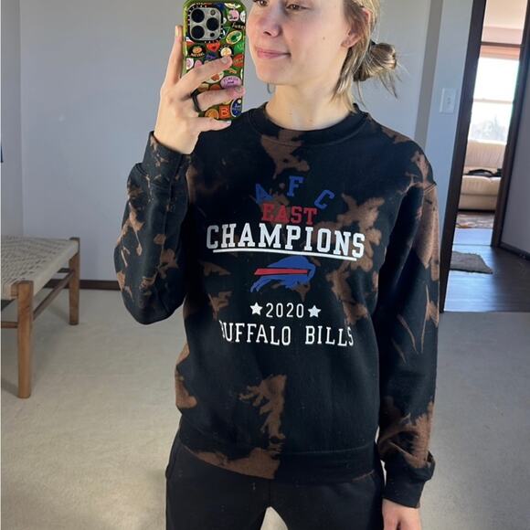 Buffalo Bills: AFC Champion 2020 Sweatshirt - Picture 1 of 4